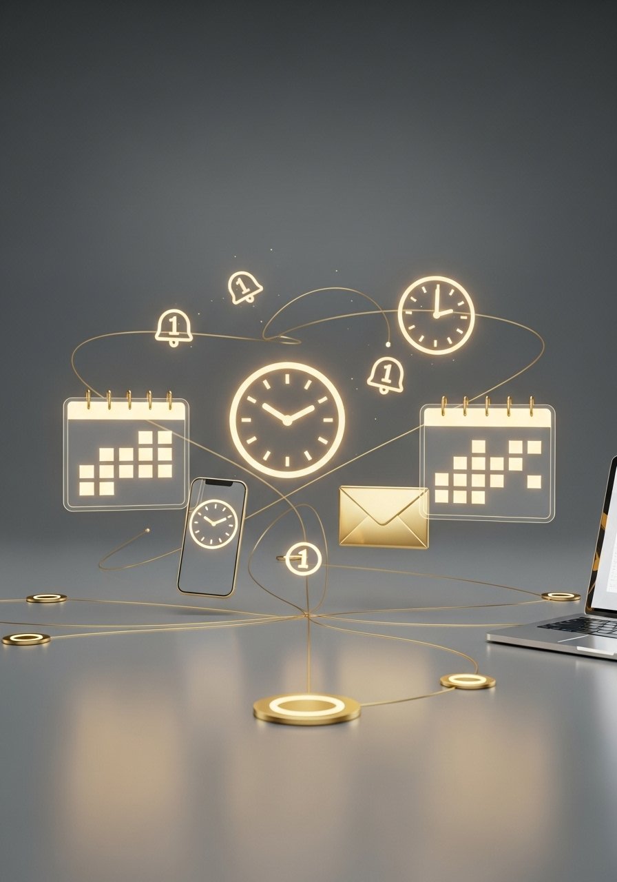 الجدولة والتنبيهات الذكية